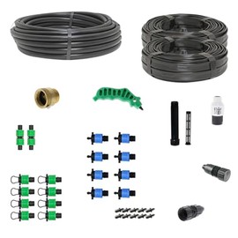 Drip Irrigation Kit for Row Crops - Kit Size : Deluxe