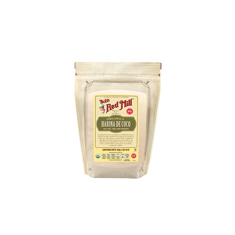 Bob´s Red Mill Harina de Coco Orgánica, 453 g
