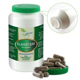 VITA IDEAL Vegan ® Bubble Tang 360 Capsules – Fucus vesiculosus – Daily Serving 1300 mg Bubbles – TANG Pure Powder, Vegetable Based, Natural and No Additives