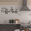 But First Coffee Vinyl Wall Decal Sticker for Coffee Shop