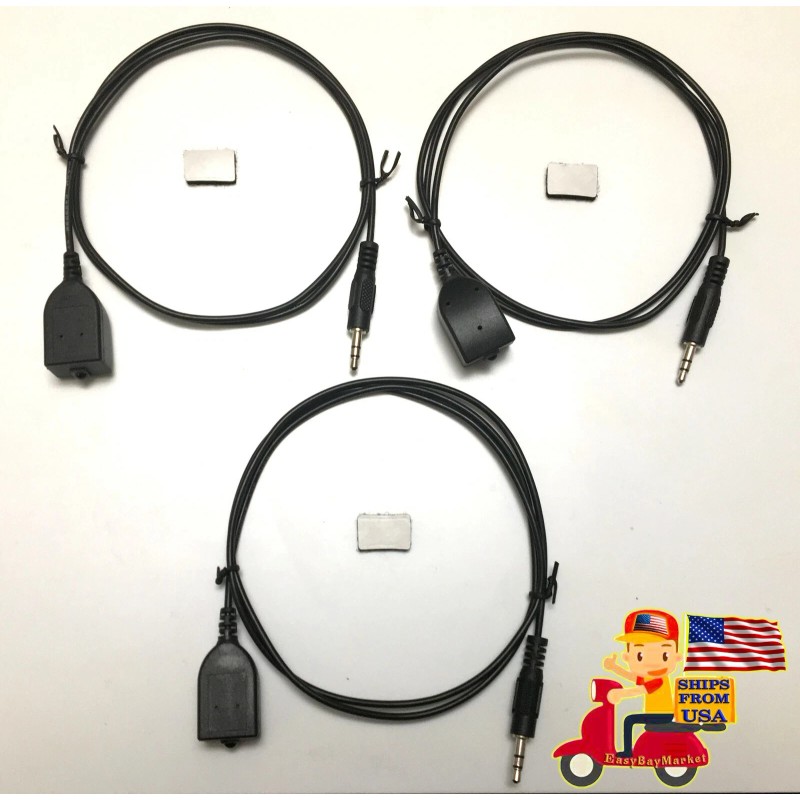 Cisco 3 Pack - Infrared Remote Extender (3ft IR Extender)