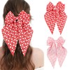 2 Pcs Valentine's Day Hair Clips for Women Thick Hair