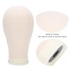 Canvas Wig Head, Cork Canvas Mannequin Head for Wigs Making