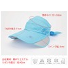 Cute and Stylish UV Protection Sun Visor, Back Ribbon, Side