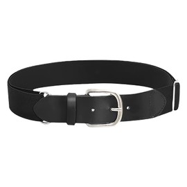 Elastic Belt for Kids, Reversible Adjustable Wide Braided Stretch Belts, Softball Baseball Elasticated Buckle Sports Belt for Girls Boys Children’s, Cow Leather Pin funky Colours Elastic Woven