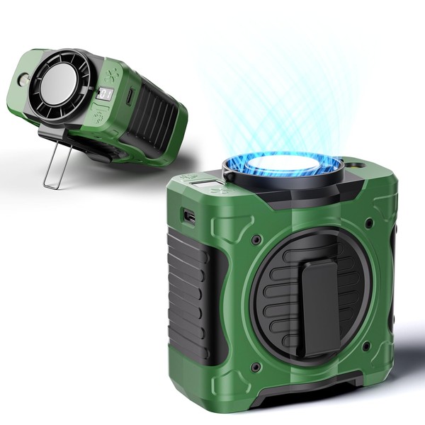 SereneSol 2025 Industry's First Cooling Plate Included, Portable Fan, Belt