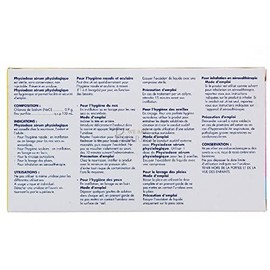 Suero fisiológico fisiológico - Caja de 40 dosis únicas