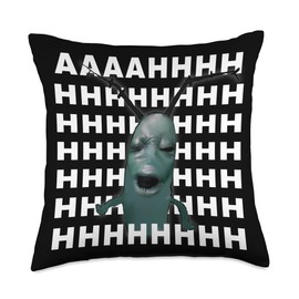 Moaning Plankton Throw Pillow