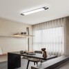 Naroume 4Ft Modern Hallway Ceiling Lights, 6500K Acrylic Linear Ceiling
