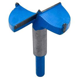 Forstner Drill Bits BE-TOOL Woodworking Hole Saw Cutter 55mm Dia Hinge Boring Drilling Bit Hole Saw Cutter for Wood Plastic Plywood 15mm-80mm （Pack of 1）