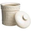 Signature Housewares Sorrento Collection Canisters, Ivory Antiqued Finish, Set of