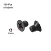 sourcing map M4 x 5 mm Phillips Flat Head Screw