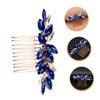 Beavorty 5pcs Bridal Hair Accessories for Women Rhinestone Crystal Hair