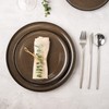 LERATIO Ceramic Dinner Plates Set of 6, 10.5 Inch Reactive