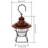 Outdoor Camping Lantern Portable Retro Camping Tent Light USB Rechargeable
