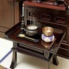 Cogit Incense Burner Ash Candelabra Cleaning Stick, Gold, Total Length