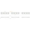 Q QINGCHEN 110V AC 3.0W LED Module 6500K White Decorative