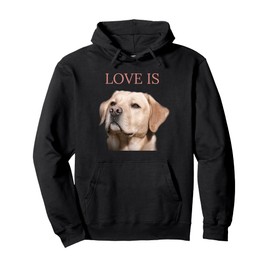 White Labrador Retriever Shirt Yellow Love Lab Mom Dog Dad Pullover Hoodie