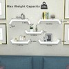 lkjjcfwm White Floating Shelves for Wall Shelf for Bedroom, Repisas