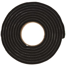 Stormguard 05SR0363.5MBL 3.5m Extra Thick Self-Adeshive Rubber Draught Excluder - Black