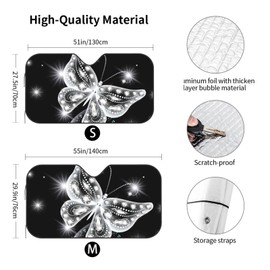 Beach Palm Tree Hawaii Tropical Summer Windshield Sun Shade Front Protector Folding Car Sun Visor Blocks Uv Rays Keeps Your Vehicle Cool