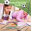 JOKILY Pack of 12 Football Party Bag Pencils, Football Pencils