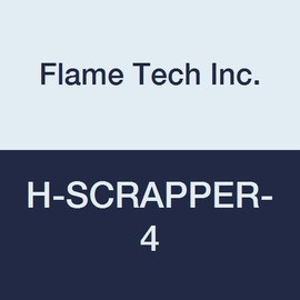 Flame Tech Scorpion Heavy-Duty Cutting Tip, Cutting Tool Kit with Thick Shell, Propane/Natural Gas, 4" Cutting Capacity, Size 4, Harris-Compatible Tool, Tested in the USA (H-SCRAPPER-4)