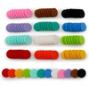 120 Pcs Colour Essential Oil Diffuser Locket Necklace Refill Pads/Aromatherapy