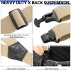 4 Pcs Suspenders for Men Under Clothing Jeans Suit Pants
