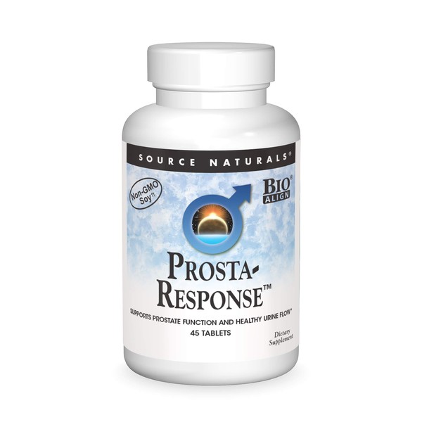 Source Naturals Prosta-Response - Supports Prostate Function and Healthy Urine Flow - 45 Tablets