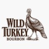 Wild Turkey Bourbon Bumper Sticker Window Vinyl Decal 5inch, KRIS-RETRO-STICKERS-086