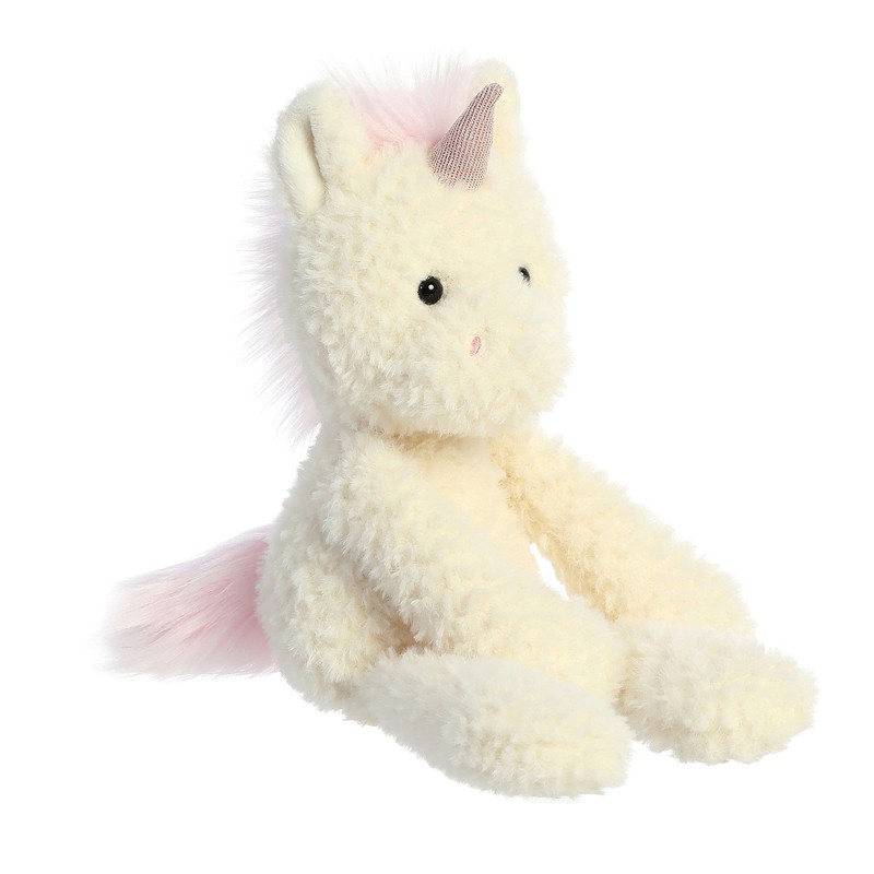 Aurora® Textured Spriggie™ Unicorn Stella™ Stuffed Animal - Huggable Comfort