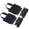2pcs Outdoor Quick Release Cummerbund MOLLE Removal Buckle Nylon Portable