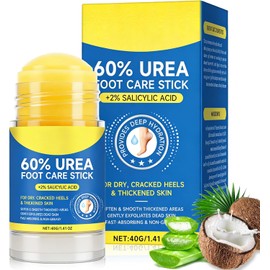 Crema Hidratante para Pies, Exfoliating Moisturizing Foot Ointment Exfoliante para Piel Seca, Agrietada y Callosidades