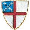 Terra Sancta Guild B-42 Episcopal Shield Religious Pin