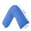 NURBAY V shaped pillowcase cover -100% Polycotton Back & Neck