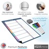 TMS Weekly Menu Planner A4 | Dry Erase Meal Planner,