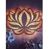 Lotus Flower Mandala Lamp Lotus Shape Night Light Decorative Flower