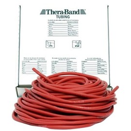 Thera-Band Resistive Exercise Tubing - 7.5m M, Red by Theraband