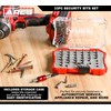 ARES 31016-33-Piece Security Bit Set with Quick Locking Bit Coupler