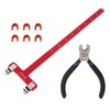 Bow String Nocking Points Pliers Set T Ruler Nocking Buckle