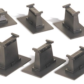 Bachmann Trenes 14 Piezas E-Z Track Conjunto de muelles Graduado