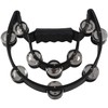 Compact Double Half Moon Music Tambourine Percussion Tamborine Drum