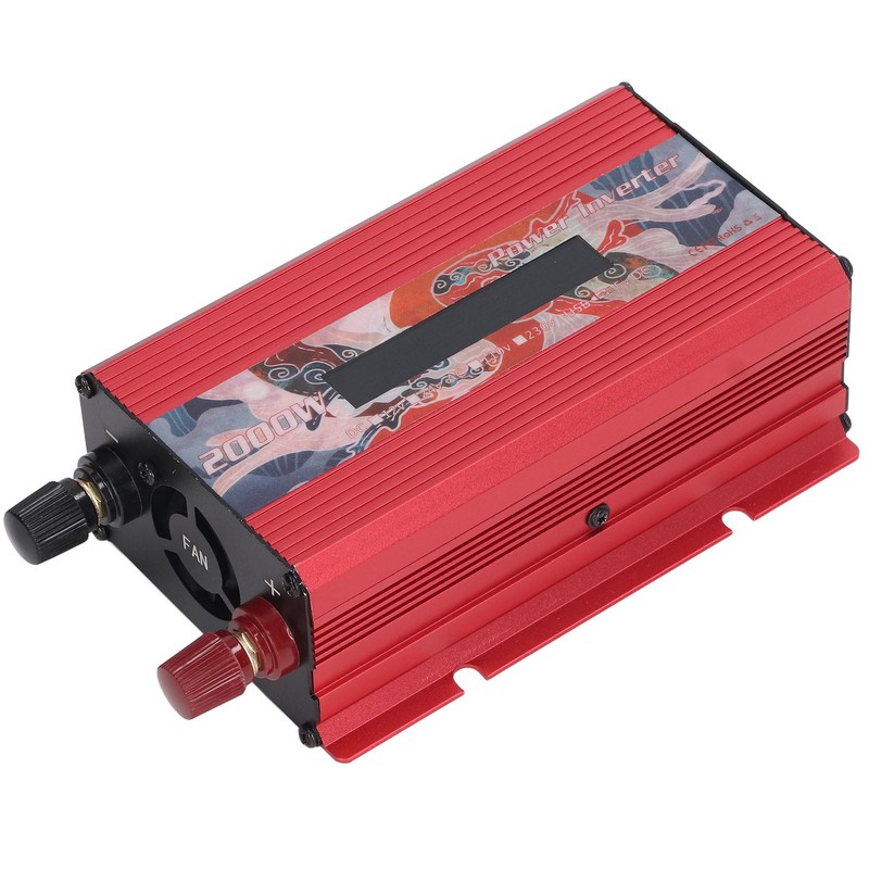 Car Power Inverter DC to AC Fast Heat Dissipation LCD