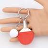 FUSTMW Table Tennis Gifts Keychain Ping Pong Lovers Gifts Ping