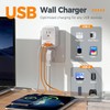 TESSAN Surge Protector 4 Outlet Extender with 3 USB Charger