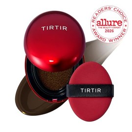 Tirtir Mask Fit Red Cushion Foundation Full Coverage Weightless Skin Satin Glow Finish Korean Makeup Beauty Tattoo Cover Buildable 55n Espresso