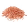 100pcs Rose Gold Paper Clips Cute Diamond Shaped Multifunctional Metal