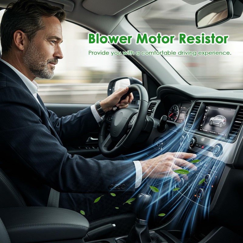 PUAMRPTS HVAC Heater Blower Motor Resistor - Compatible with Mazda