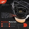 A-Premium Front Pressurized Engine Coolant Reservoir Tank with Cap Compatible
